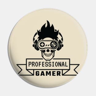 Professional Gamer Pin