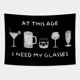 I Need my Glasses Tapestry