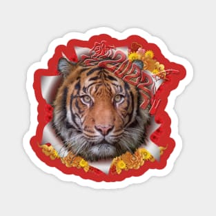 2022 The Year of the Tiger Magnet