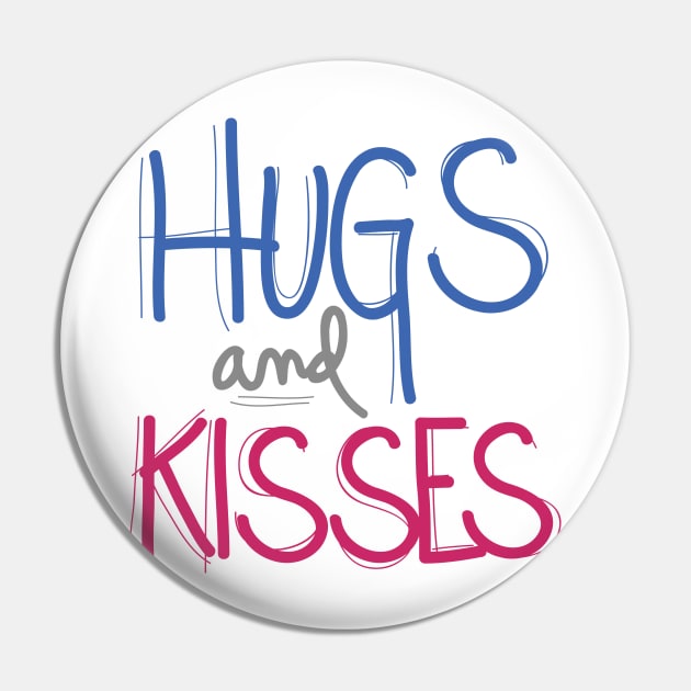 Hugs And Kisses Pin by kimmieshops