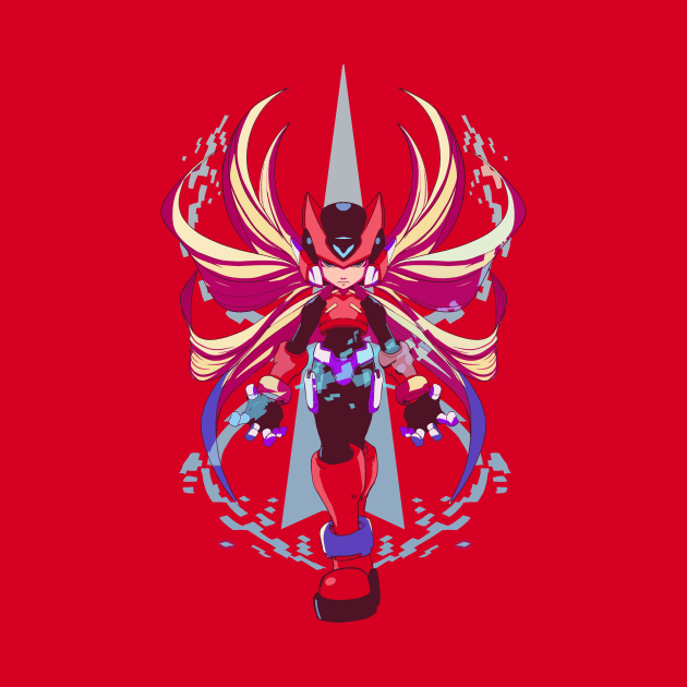 The Red Hero - Less colors V3 by DoubleZero_24