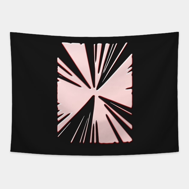 Pink Blue Pastel Colors Style Tapestry by SpieklyArt