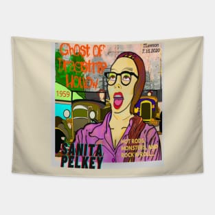 Ghost of Dragstrip Hollow Tapestry