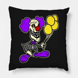 Evil Clown Pillow