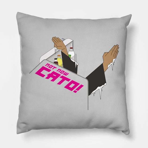 Pink Panther 'Not Now Cato' - Fridge Attack Pillow by MoonwalkerInk