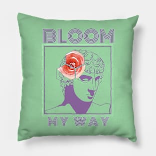 Bloom My Way in Colour Amethyst Orchid Pillow