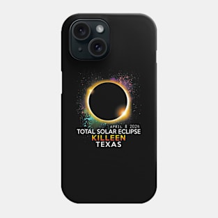 een Texas Totality Total Solar Eclipse April 8 2024 Phone Case