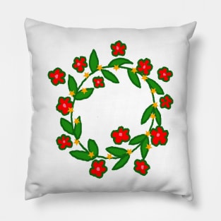 Christmas Wreath Pillow