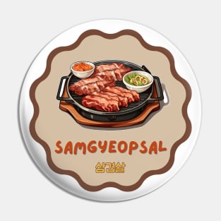 Samgyeopsal | Korean cuisine | Traditional Food Pin