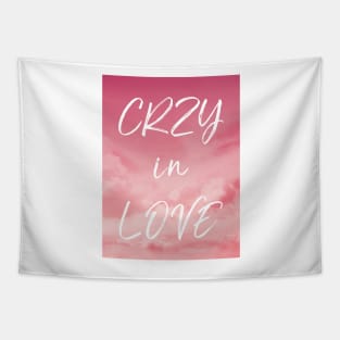 CRZY in LOVE Tapestry