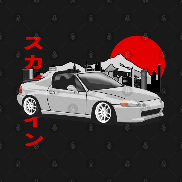 Honda Civic Del Sol JDM Style by Rebellion Store