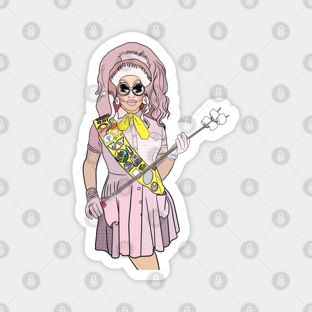 Girl Scout Trixie Mattel Magnet by SturgesC