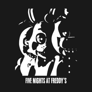 Five Nights At Freedy's Black T-Shirt