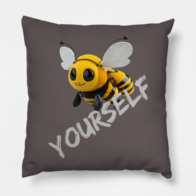 Be Yourself Pillow by Double You Store