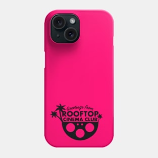 Cinema Club white Phone Case