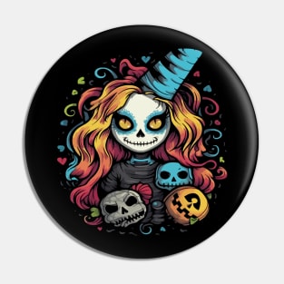 Ragdoll Halloween Pin