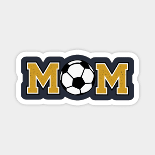 Soccer Mom Gold Magnet