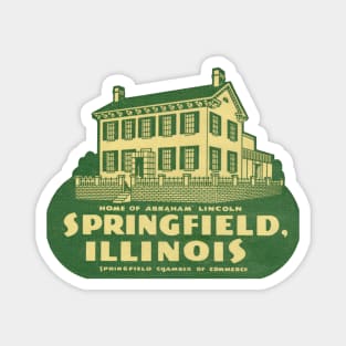 Visit Springfield Illinois Magnet