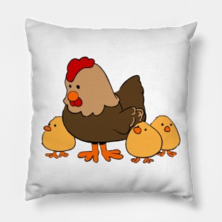 Mother Hen Pillow