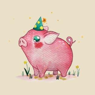 Birthday Piggie T-Shirt