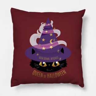 Queen of Halloween Pillow