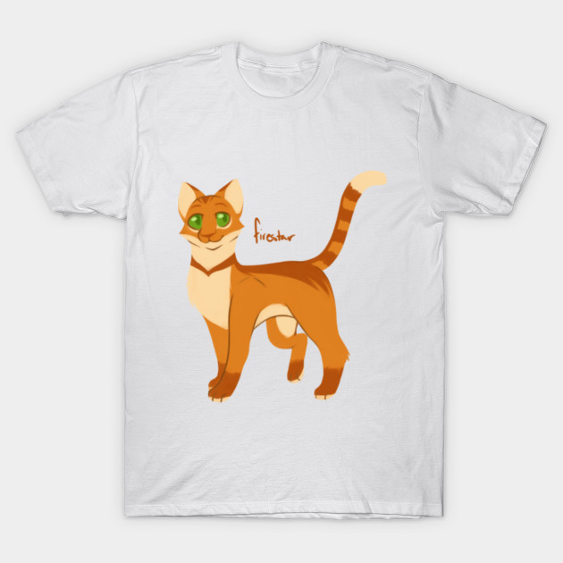 Firestar Shirt Warrior Cats T Shirt Teepublic