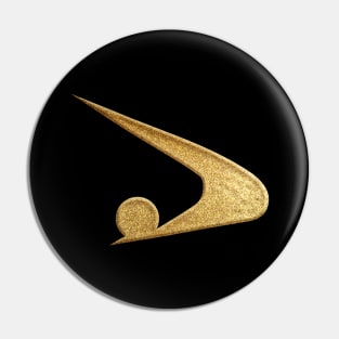 Akita Prefecture Symbol in Gold Faux Pin