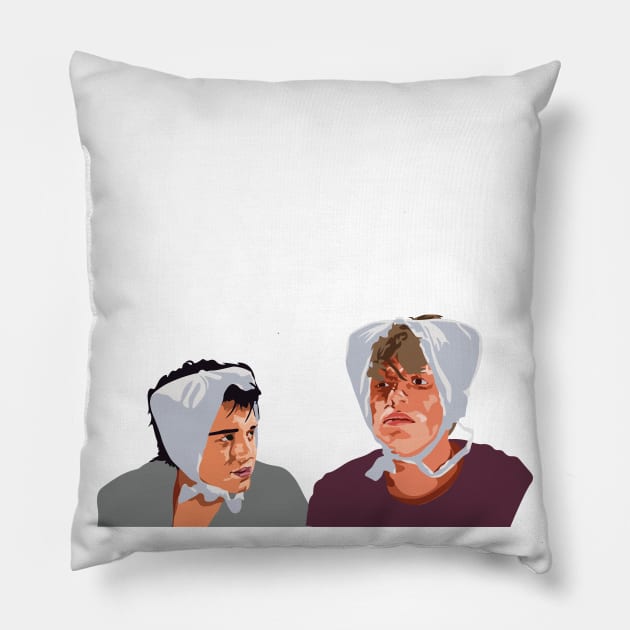 Weird Science Pillow by FutureSpaceDesigns