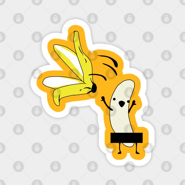 Crazy Banana Magnet by Anime Meme's