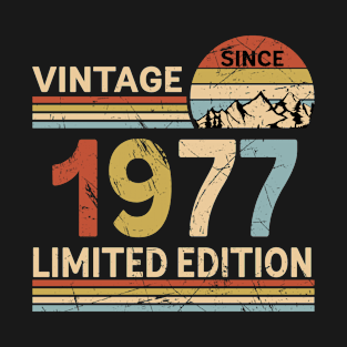 Vintage Since 1977 Limited Edition 46th Birthday Gift Vintage Men's T-Shirt