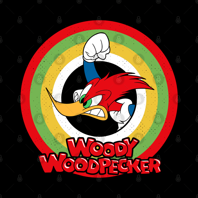 Woody Woodpecker Circle Style by Gunung Sambojorka