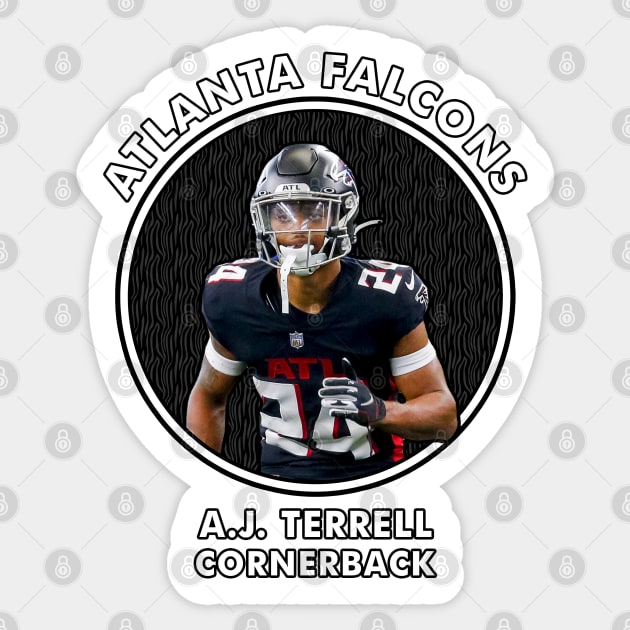 A.J. TERRELL - CB - ATLANTA FALCONS - Aj Terrell - Sticker