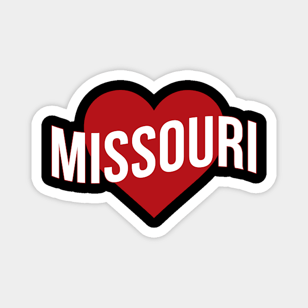 Missouri Love Magnet by Novel_Designs