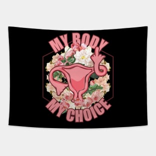 My Body My Choice Feminist Tapestry