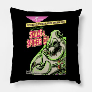 Snake and Spider O's Pillow