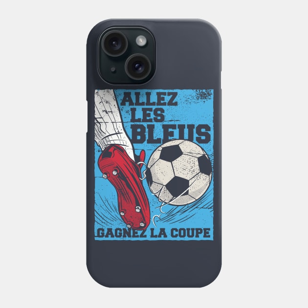 Allez les Bleus // Vive le France // France Win the Cup Phone Case by SLAG_Creative