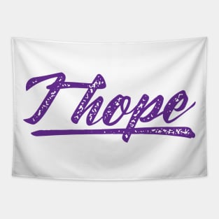 BTS J hope typography Tapestry
