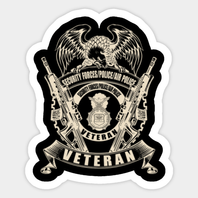 Security Forces Police Air Police Gift Veteran Day Security Forces Police Air Police Sticker Teepublic