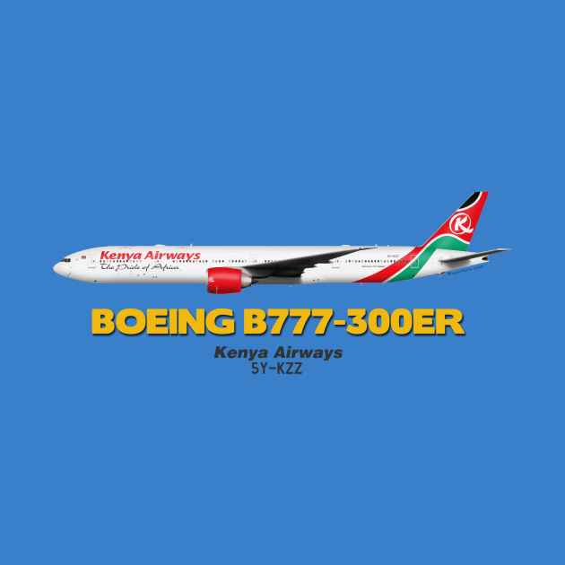 Boeing B777-300ER - Kenya Airways by TheArtofFlying