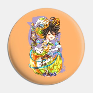 Time Witch Tracer Pin