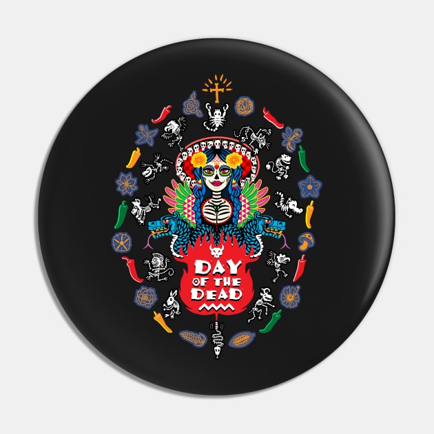 Day of the Dead! Pin by billythekid