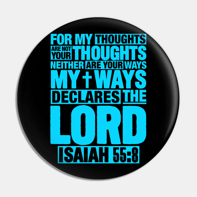 Isaiah 55:8 Pin by Plushism