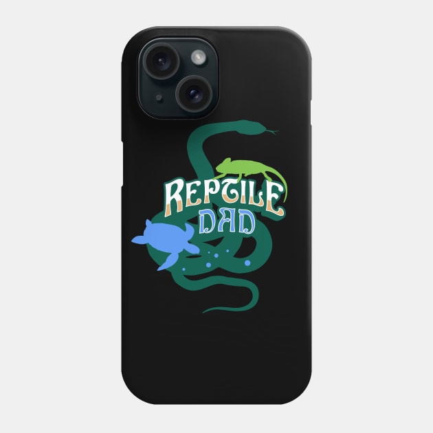 REPTILE DAD Phone Case by GuiltlessGoods