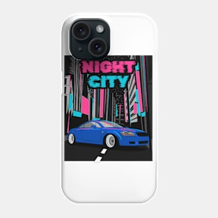 Audi TT Coupe Night City Phone Case