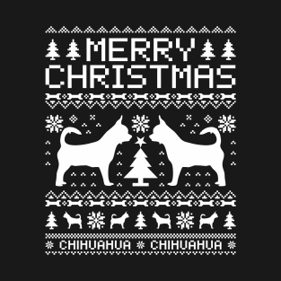 Chihuahua Ugly Christmas Sweater Gift For Chihuahua Lover T-Shirt