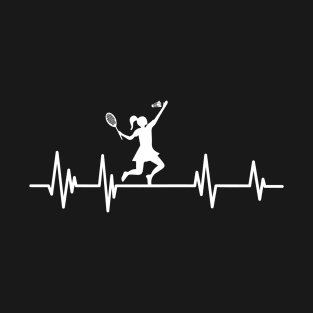 ping-pong ball heartbeat Birthday Table tennis lover Tennis Player T-Shirt