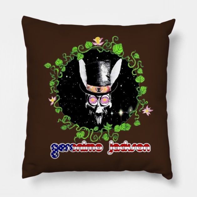 Geronimo Jackson Pillow by cunningmunki