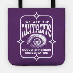 Occult Ephemera Conservation (White) Tote