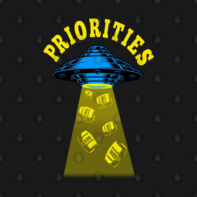 Priorities - Alien Beer by The 4th Republic