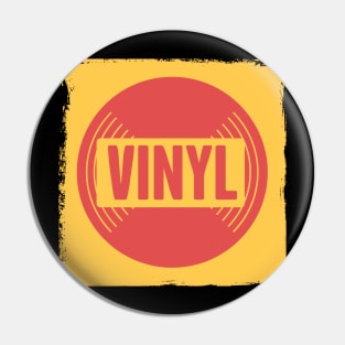 Retro Vintage Vinyl Record DJ Turntable Pin